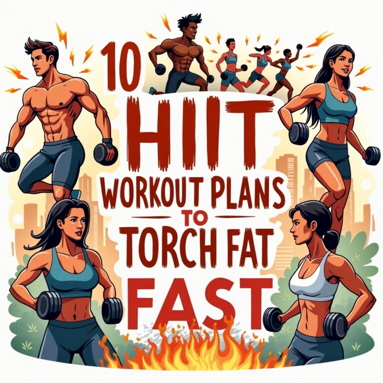 10 Best HIIT Workout Plans to Torch Fat Fast in 2025 (No Gym Required!)